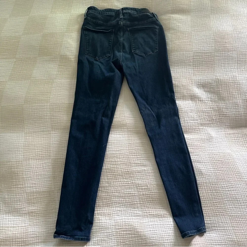 Abercrombie & Fitch Dark Blue Denim Straight Leg Skinny 29 - Picture 5 of 7